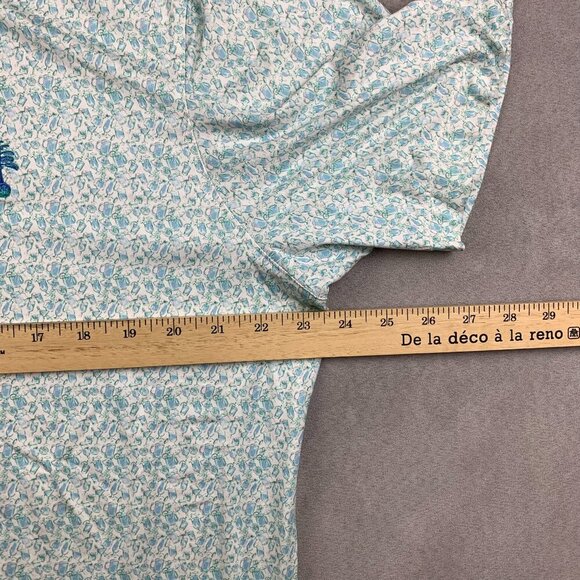 Johnnie-O Mens Shirt Large Malibu Blue Kilmer Polo Featherweight UPF50 Drinks - Picture 5 of 9